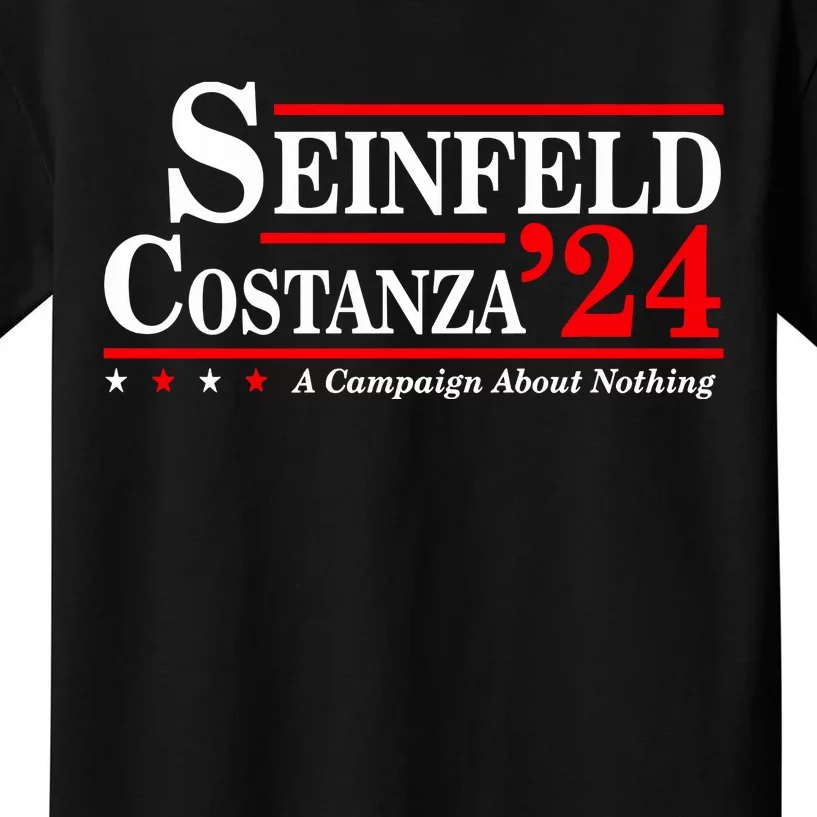 S.E.I.N.F.E.L.D And Costanza For President Election 2024 Kids T-Shirt