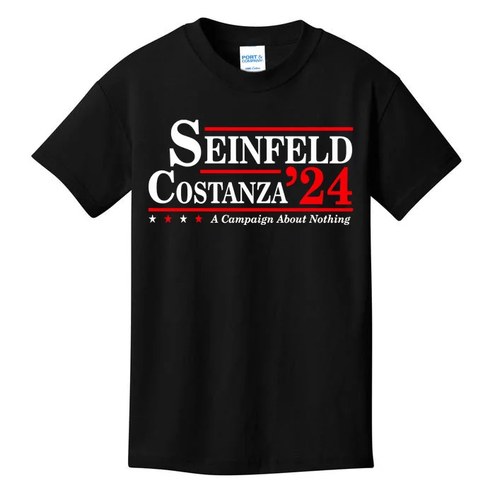 S.E.I.N.F.E.L.D And Costanza For President Election 2024 Kids T-Shirt