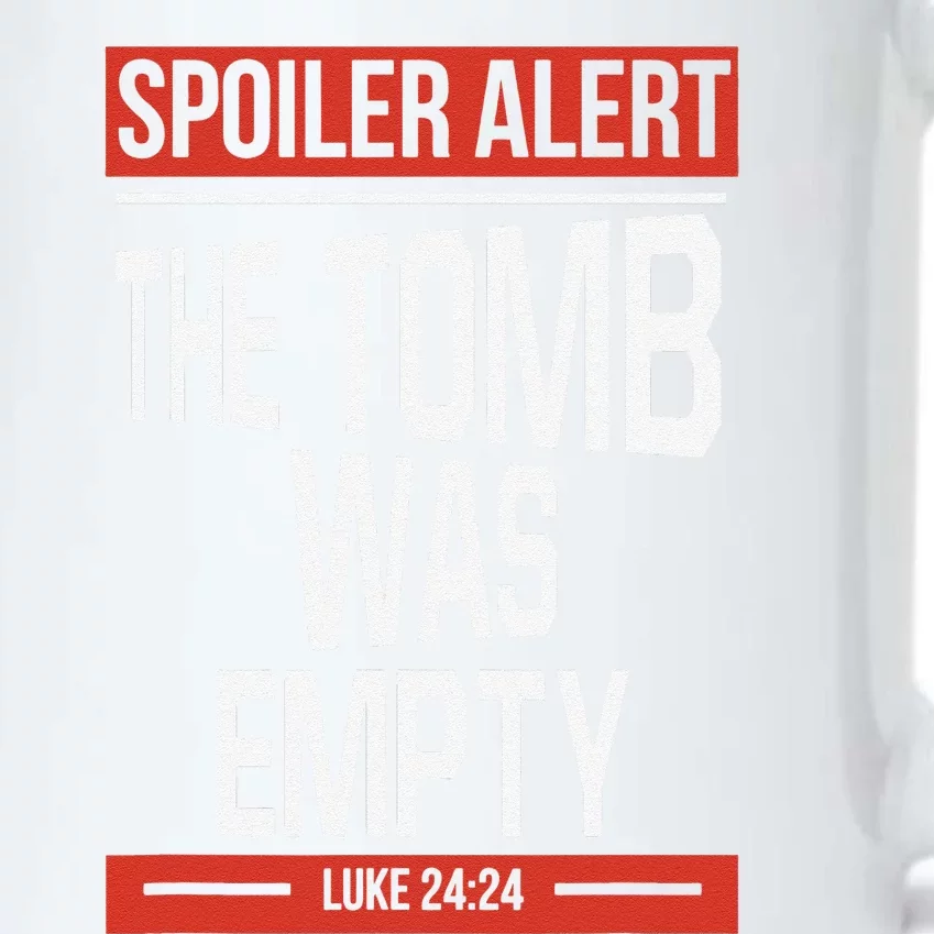 Spoiler Alert Christian Jesus Religious Black Color Changing Mug