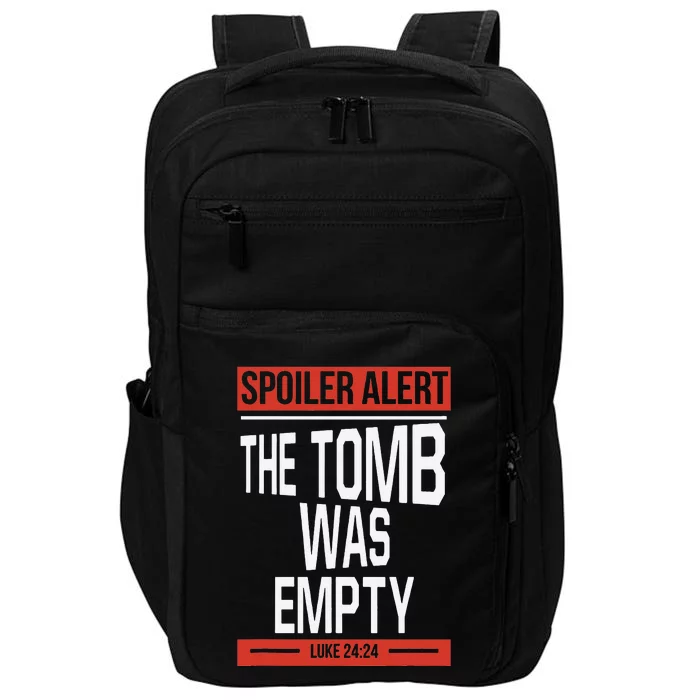 Spoiler Alert Christian Jesus Religious Impact Tech Backpack