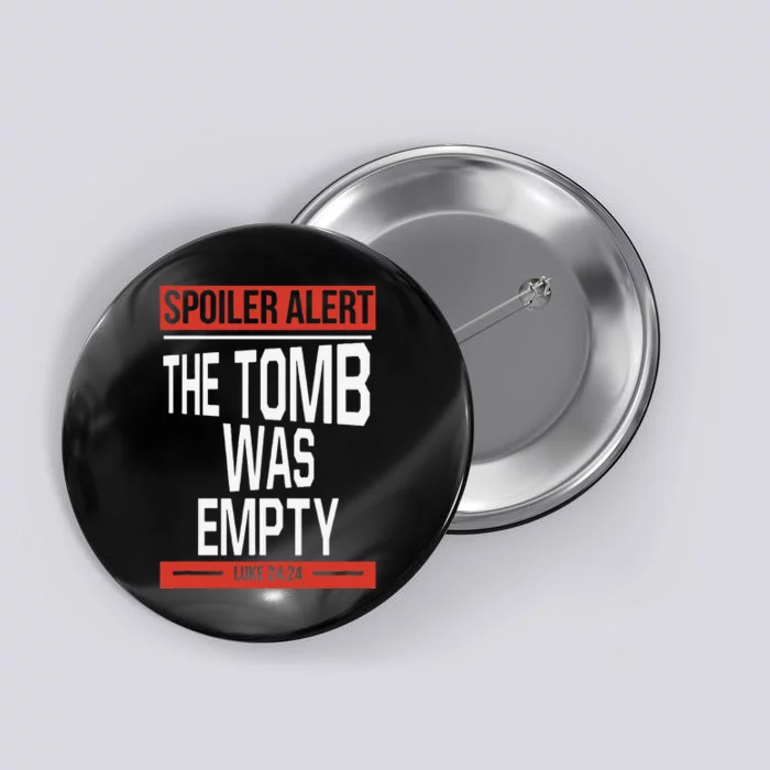 Spoiler Alert Christian Jesus Religious Button