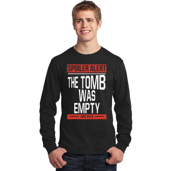 Spoiler Alert Christian Jesus Religious Tall Long Sleeve T-Shirt