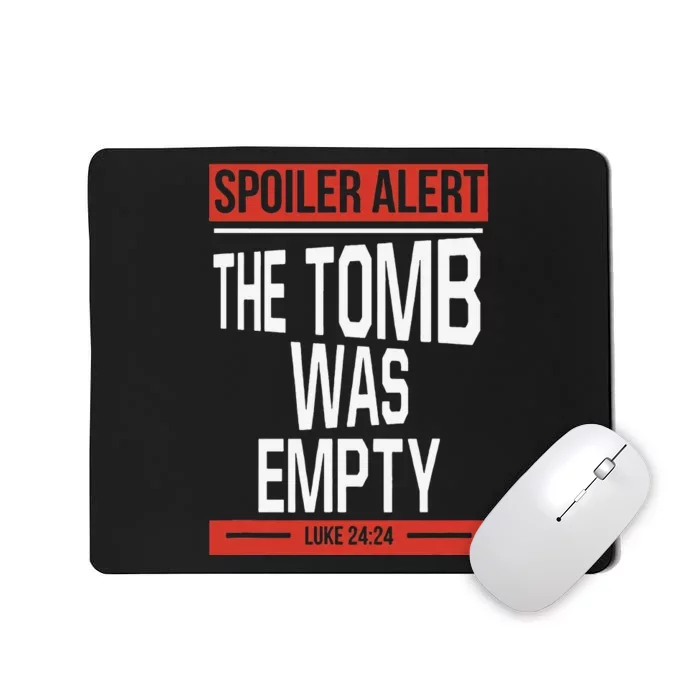 Spoiler Alert Christian Jesus Religious Mousepad