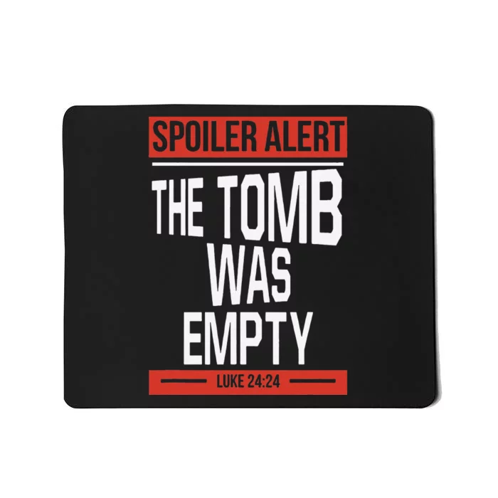 Spoiler Alert Christian Jesus Religious Mousepad