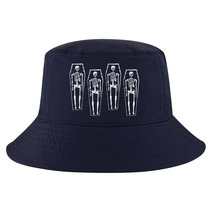 Skeletons And Coffins Cool Comfort Performance Bucket Hat