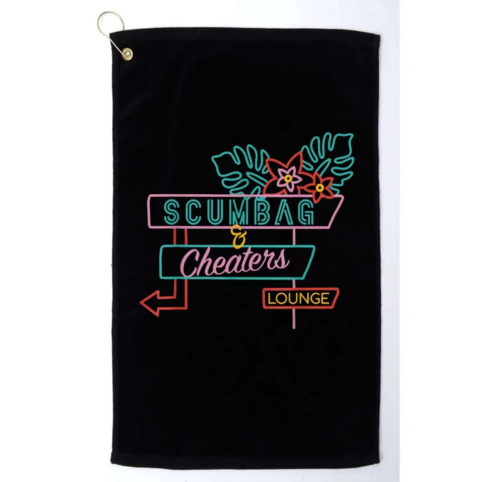 Scumbag And Cheaters Vanderpump Rules Platinum Collection Golf Towel