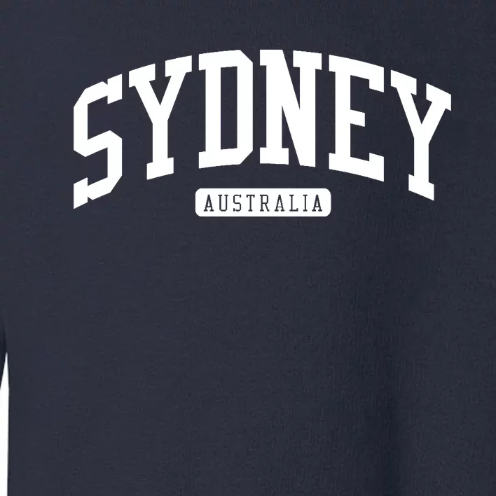 Sydney Australia College University Style Toddler Sweatshirt