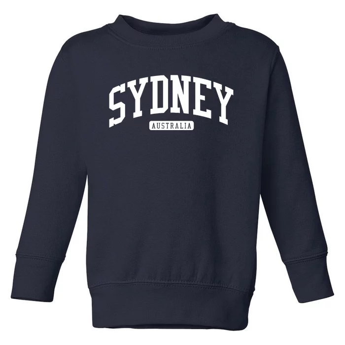 Sydney Australia College University Style Toddler Sweatshirt