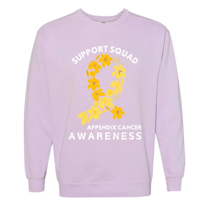 Support Appendix Cancer Awareness Garment-Dyed Sweatshirt