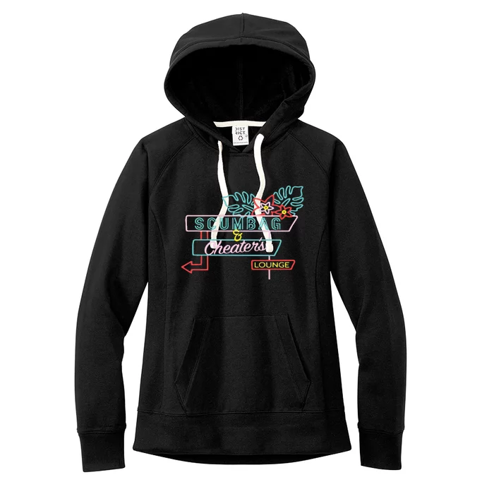 Scumbag And Cheaters Lounge Women's Fleece Hoodie