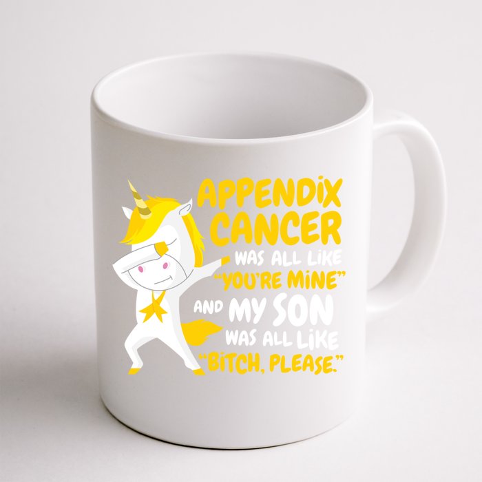 Son Appendix Cancer Survivor Meaningful Gift Front & Back Coffee Mug