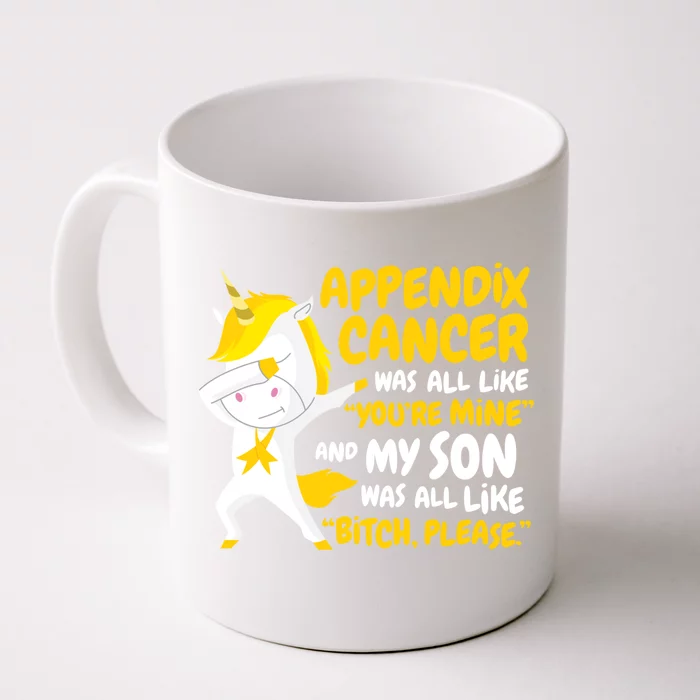 Son Appendix Cancer Survivor Meaningful Gift Front & Back Coffee Mug