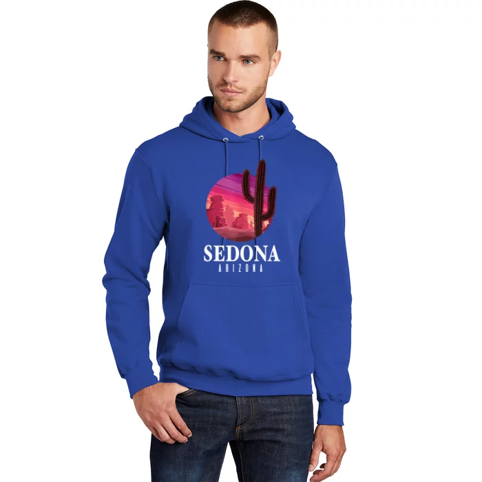 Sedona Arizona Cactus Sunset Desert Sedona Az Travels Hoodie