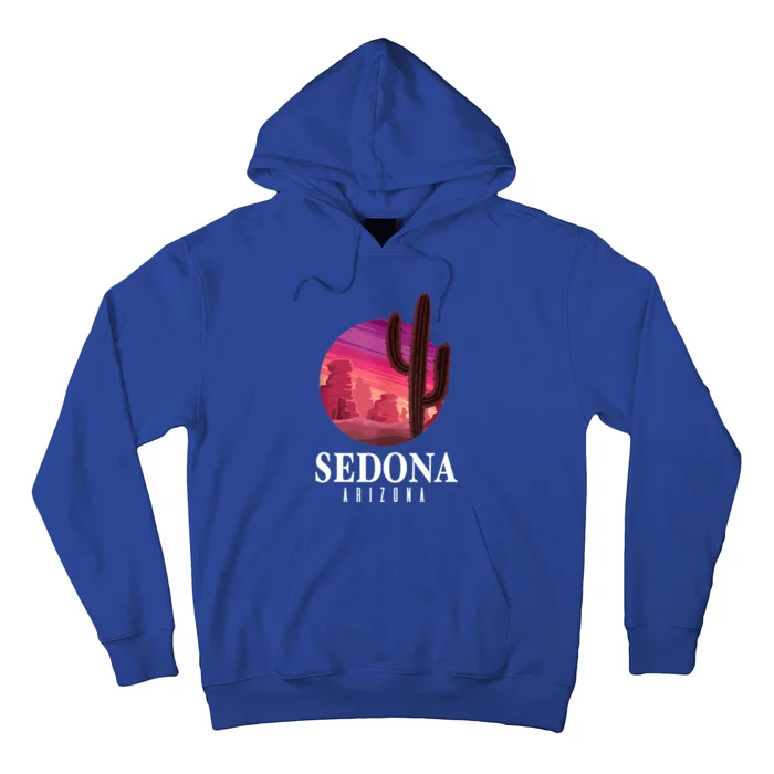 Sedona Arizona Cactus Sunset Desert Sedona Az Travels Hoodie