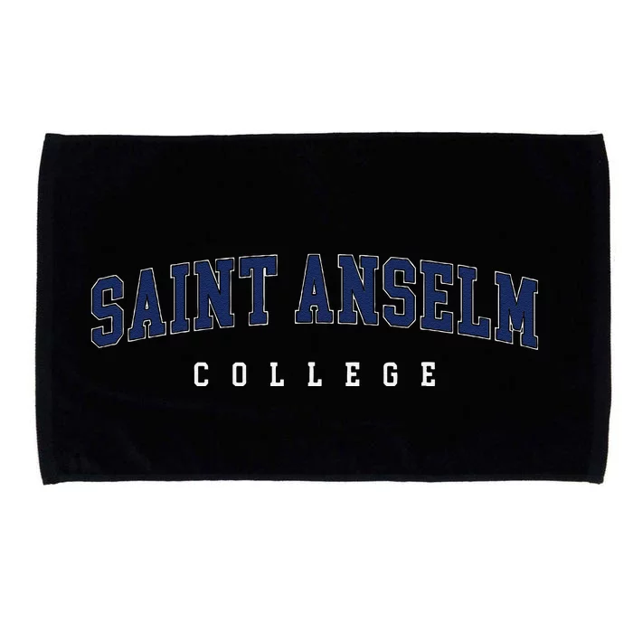 Saint Anselm College Arch Vintage Retro Design For Microfiber Hand Towel