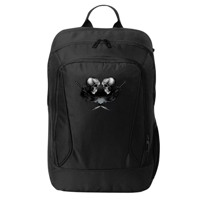 Skill And Cross Swords City Backpack