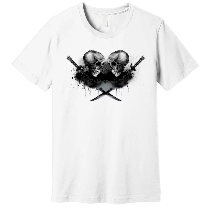 Skill And Cross Swords Premium T-Shirt