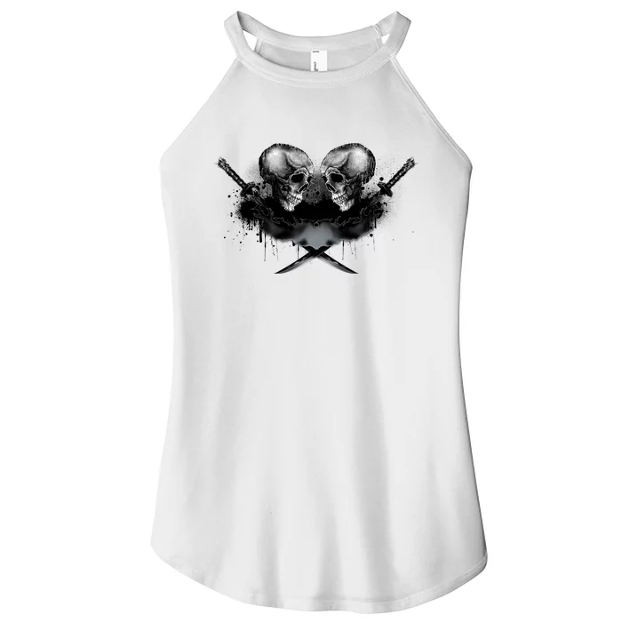 Skill And Cross Swords Women’s Perfect Tri Rocker Tank