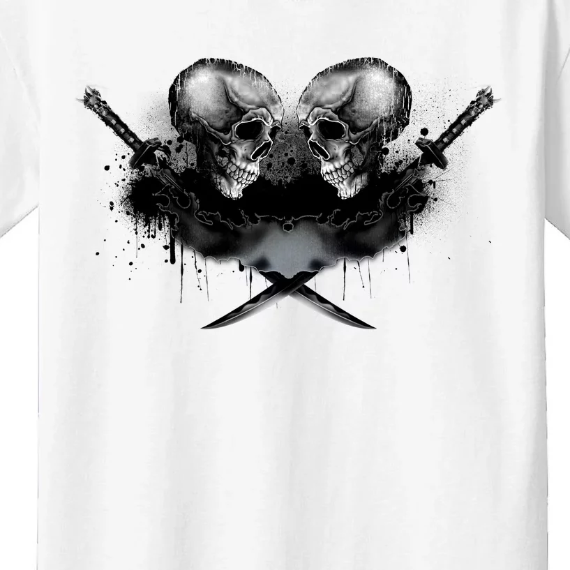 Skill And Cross Swords Kids T-Shirt