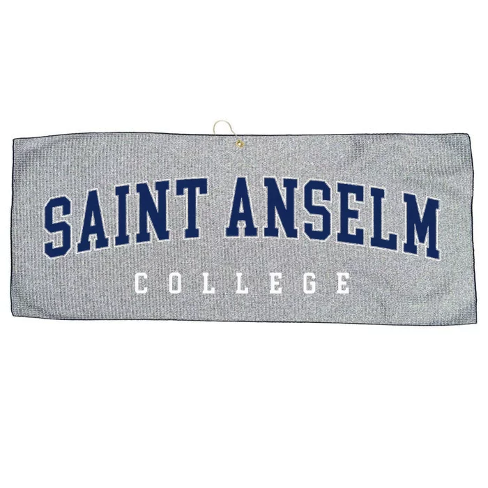 Saint Anselm College Large Microfiber Waffle Golf Towel