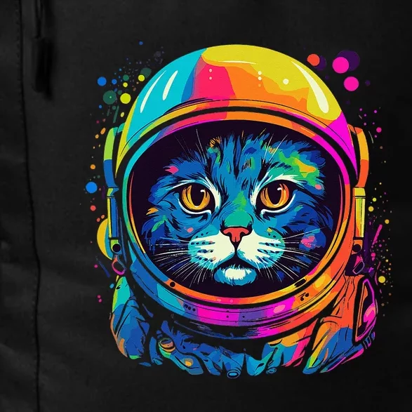 Space Astronaut Cat Gifts Space Cat Daily Commute Backpack