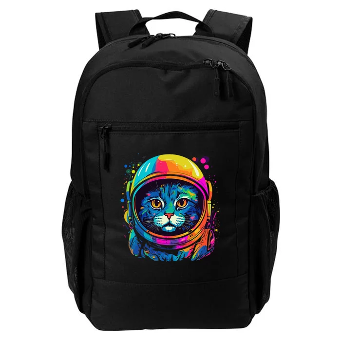 Space Astronaut Cat Gifts Space Cat Daily Commute Backpack