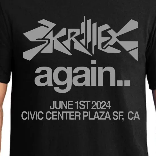 Skrillex Again Civic Center Pajama Set