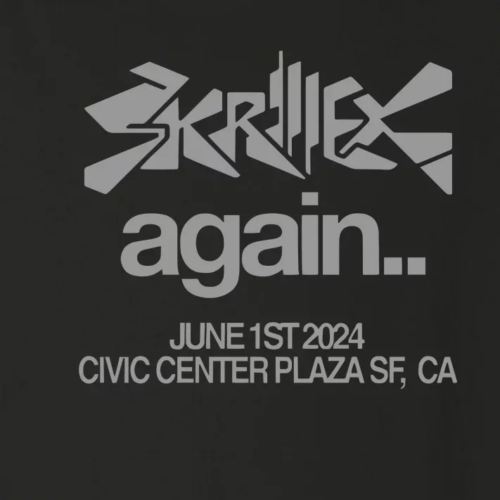 Skrillex Again Civic Center Toddler Long Sleeve Shirt