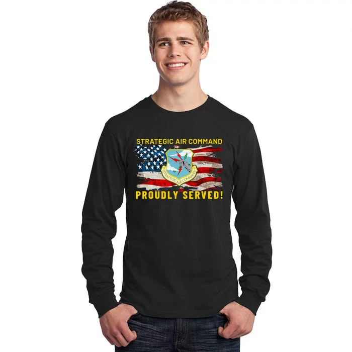 Strategic Air Command Sac Us Tall Long Sleeve T-Shirt