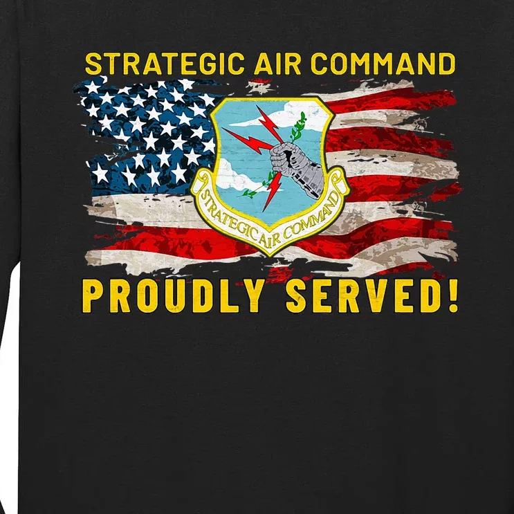 Strategic Air Command Sac Us Tall Long Sleeve T-Shirt