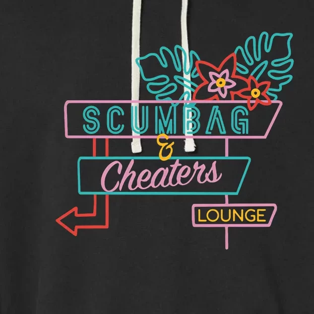 Scumbag And Cheaters Lounge Ariana Team Pump Rules Garment-Dyed Fleece Hoodie