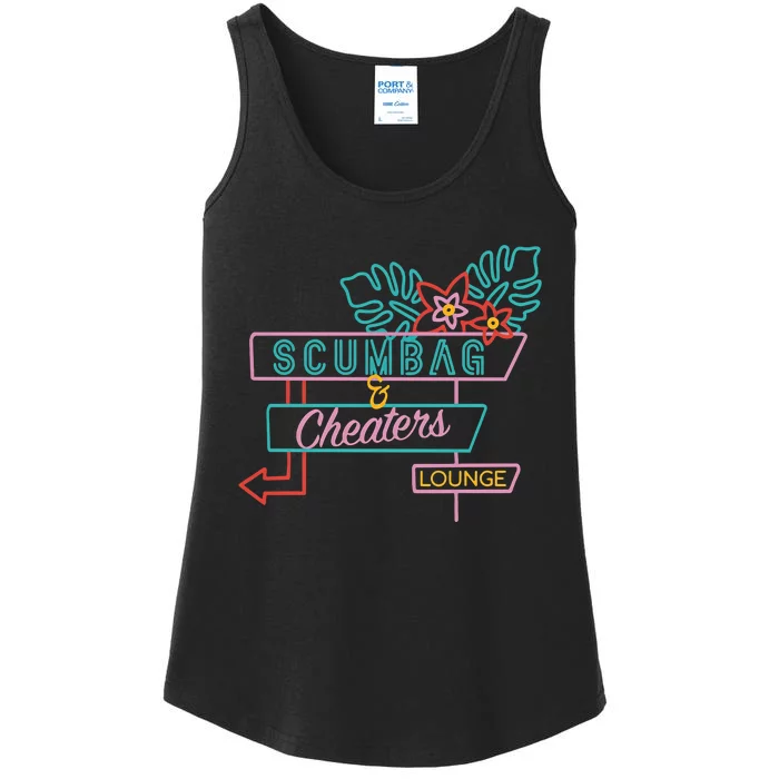 Scumbag And Cheaters Lounge Ariana Team Pump Rules Ladies Essential Tank