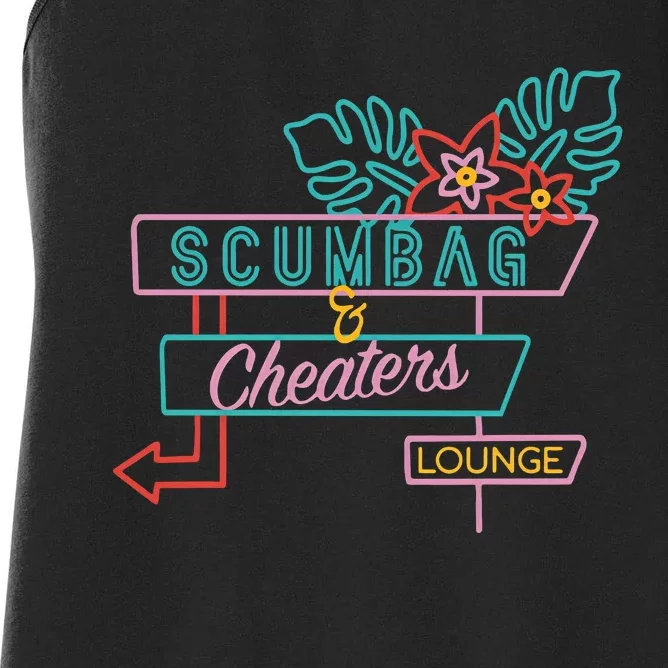 Scumbag And Cheaters Lounge Ariana Team Pump Rules Women's Racerback Tank