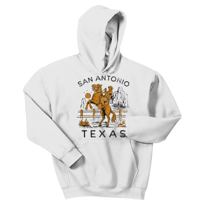 San Antonio Classic City Pride Design Kids Hoodie