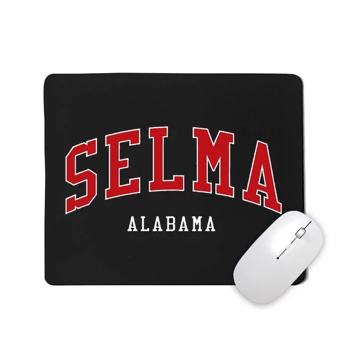 Selma Alabama College University Style Mousepad