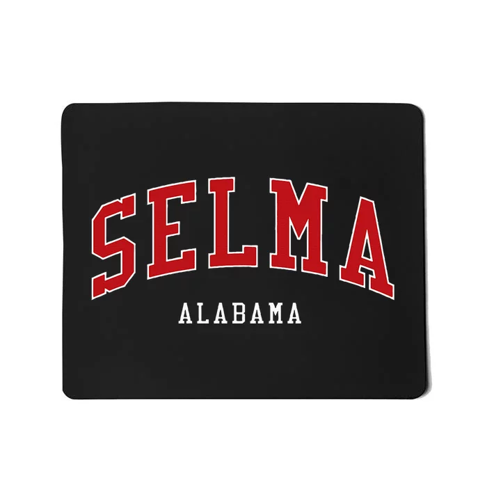 Selma Alabama College University Style Mousepad