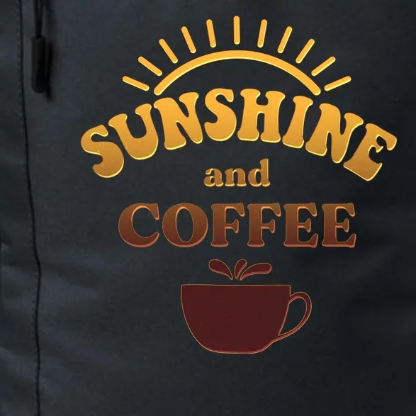 Sunshine And Coffee Daily Commute Backpack