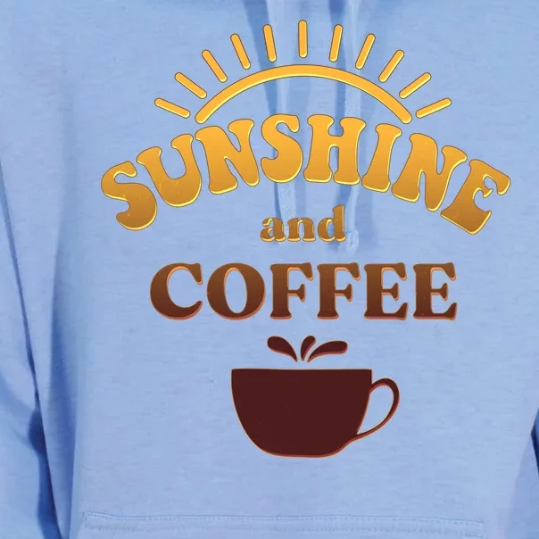 Sunshine And Coffee Unisex Surf Hoodie