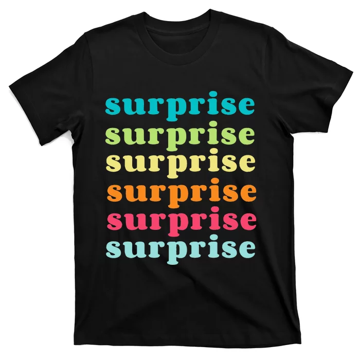 Surprise Arizona Colorful Repeating Text T-Shirt