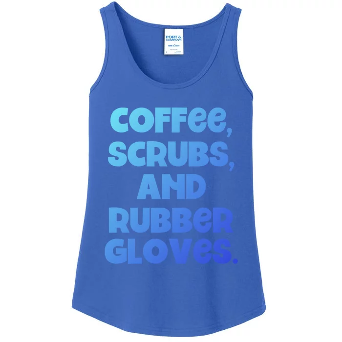 Scrubs And Coffee Scrubs Rubber Gloves Coffee Scrubs Gift Ladies Essential Tank