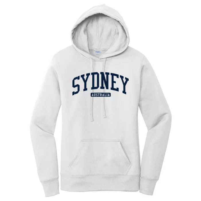 Sydney Australia College University Style Women's Pullover Hoodie