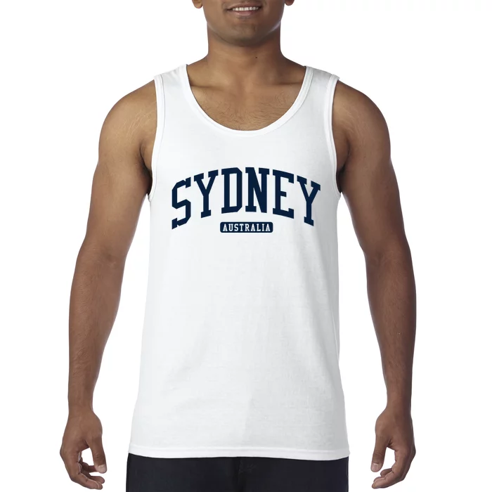 Sydney Australia College University Style Tank Top