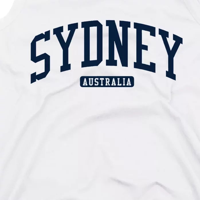 Sydney Australia College University Style Tank Top