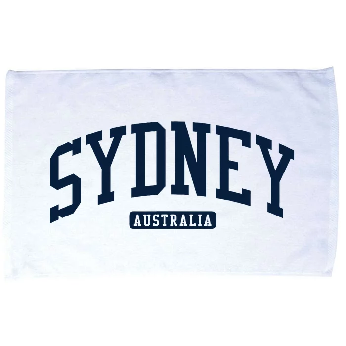 Sydney Australia College University Style Microfiber Hand Towel