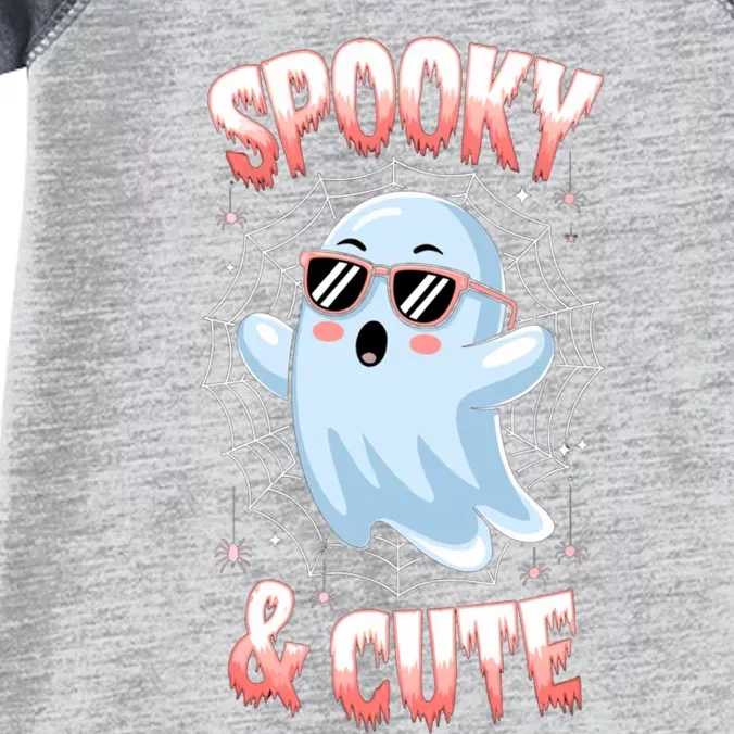 Spooke And Cute Ghost Happy Haloween Costume Infant Baby Jersey Bodysuit