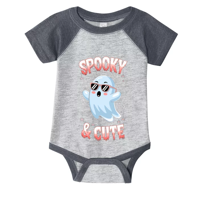 Spooke And Cute Ghost Happy Haloween Costume Infant Baby Jersey Bodysuit