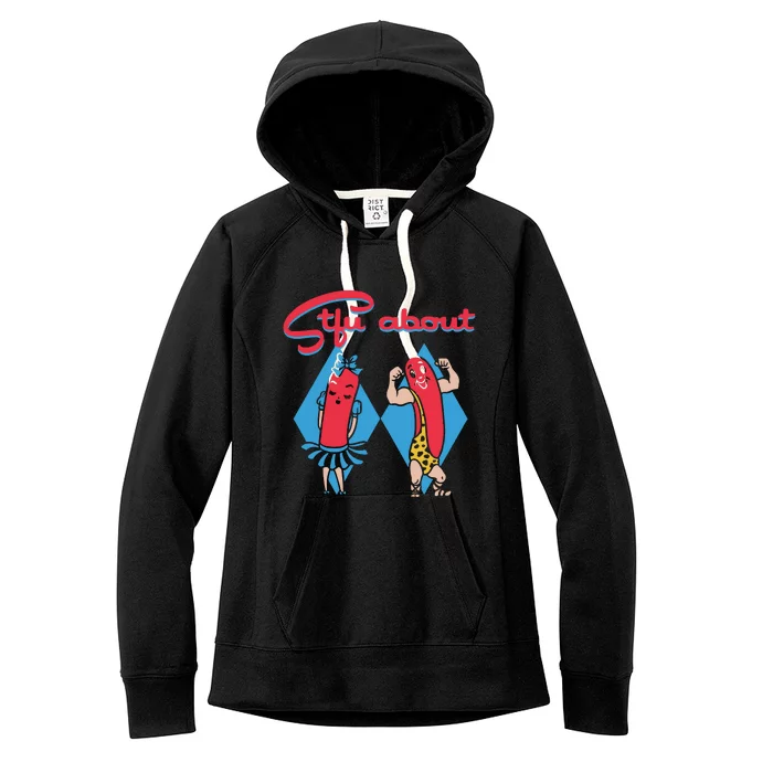 Stfu About Chicago Super Mascots Women's Fleece Hoodie