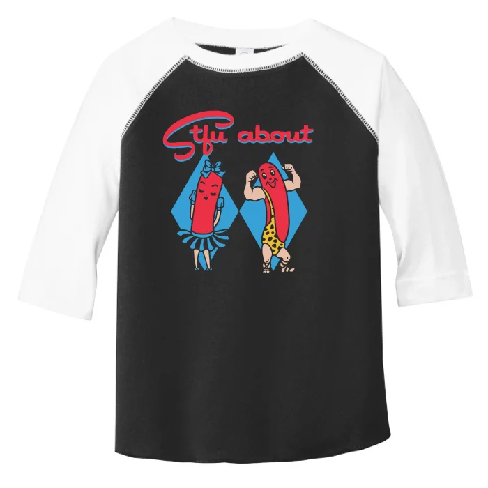 Stfu About Chicago Super Mascots Toddler Fine Jersey T-Shirt