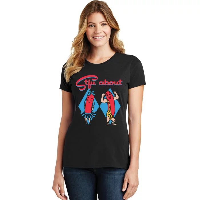 Stfu About Chicago Super Mascots Women's T-Shirt