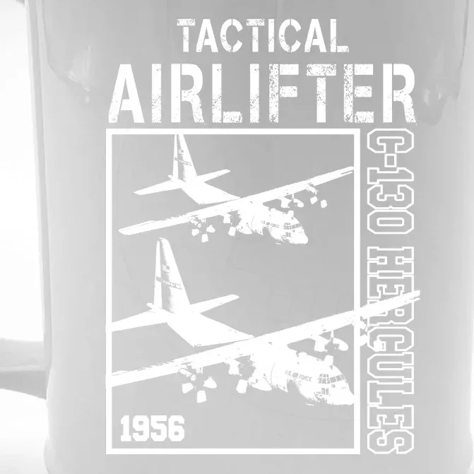 Simple Aircraft C130 Hercules Front & Back Beer Stein